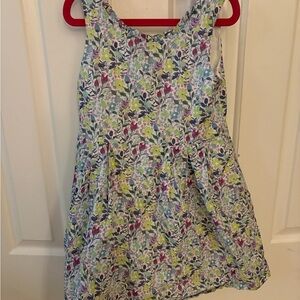 Jacadi Sleveless Floral Dress